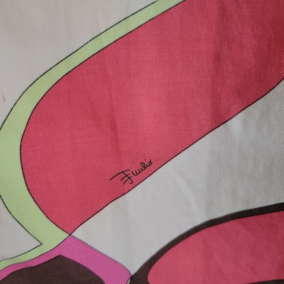 Vintage Emilio Pucci Mid Century Phicodelic Print Dress Size 6 Cotton Jersey - Picture 15 of 16